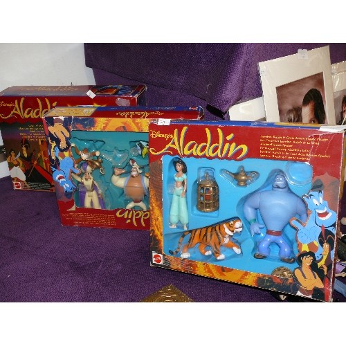 139 - 3 DISNEY ALADDIN BOXED PLAY SETS