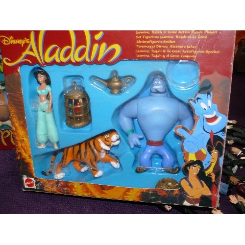 139 - 3 DISNEY ALADDIN BOXED PLAY SETS