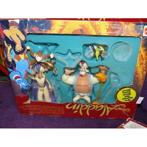 139 - 3 DISNEY ALADDIN BOXED PLAY SETS