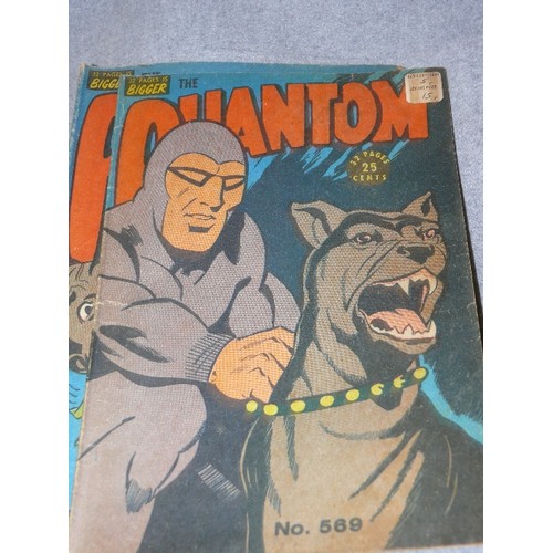 234 - 8 PHANTOM AND BATMAN COMICS CIRCA 1970'S