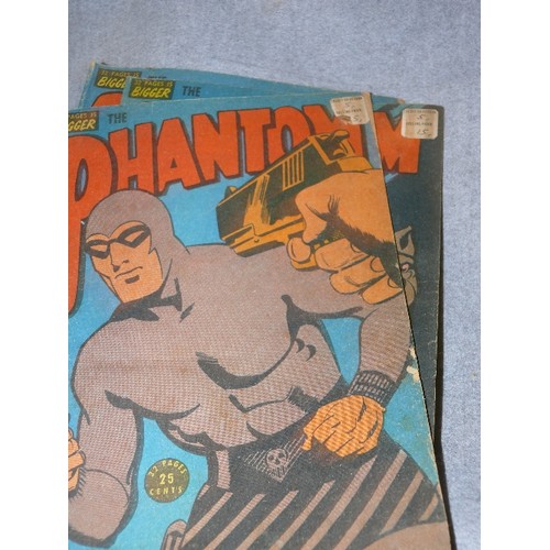 234 - 8 PHANTOM AND BATMAN COMICS CIRCA 1970'S