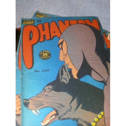 234 - 8 PHANTOM AND BATMAN COMICS CIRCA 1970'S