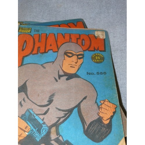 234 - 8 PHANTOM AND BATMAN COMICS CIRCA 1970'S