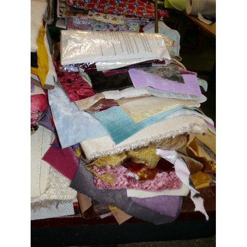 252 - 2 PILES OF VARIOUS MATERIAL OFFCUTS