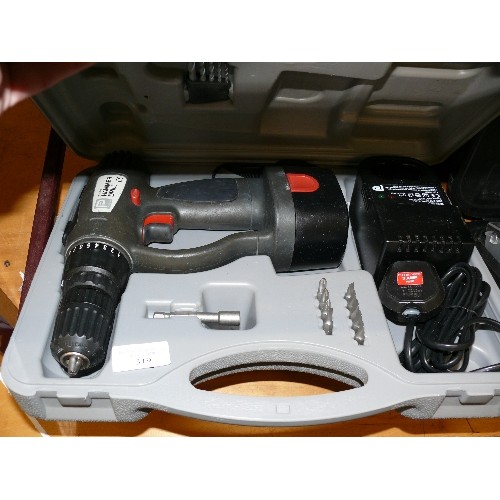 319 - A CASED 14.4V HAMMER DRILL