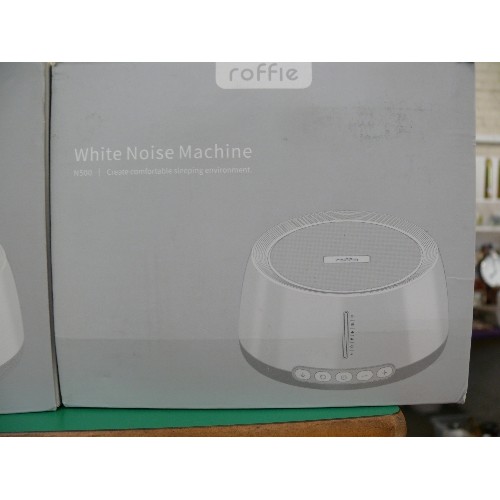 337 - 2 NEW 'WHITE NOISE' MACHINES