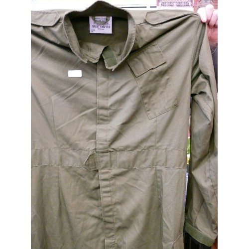 358 - MENS OLIVE RAF COVERALLS 190/116