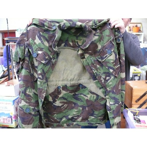 359 - A LARGE CAMOUFLAGE RAF JACKET