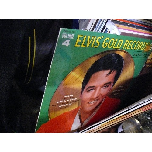 175 - A SELECTION OF LP RECORDS TO INCLUDE ELVIS, LENNON & MCCARTNEY, GILBERT & SULLIVAN ETC