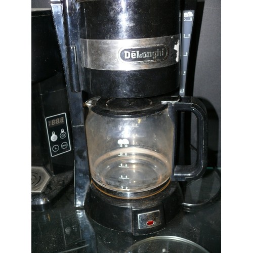 387 - 3 VARIOUS COFFEE MACHINES PLUS ACCESSORIES