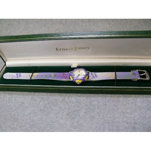 15 - A TINKY WINKY WATCH FROM ERNEST JONES NEW, OLD STOCK