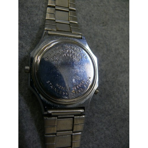 36 - A VINTAGE BELTIME LSD QUARTZ WATCH IN VERY GOOD CONDITION