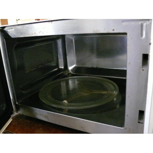 408 - SHARPE MICROWAVE & GRILL IN WHITE