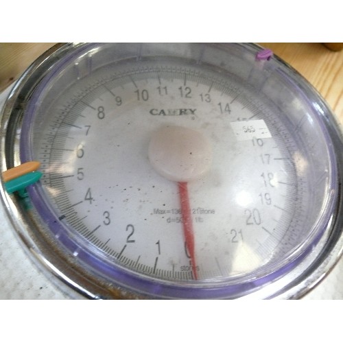 443 - WEIGHING SCALES BY CAMRY, UP TO 21 STONE