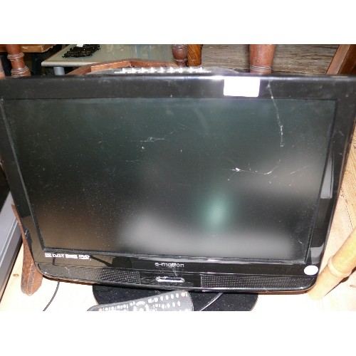 444 - E-MOTION TV WITH REMOTE, 19