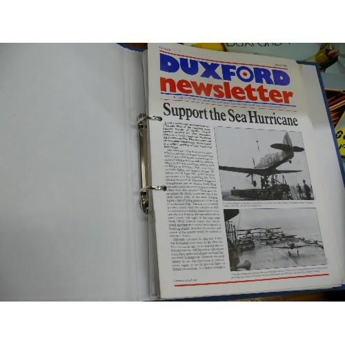 53 - AIRCRAFT  RELATED EPHEMERA - DUXFORD, FARNBOROUGH ETC