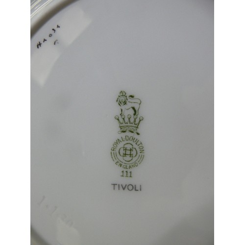 314 - A ROYAL DOULTON PART TEASET 'TIVOLI'