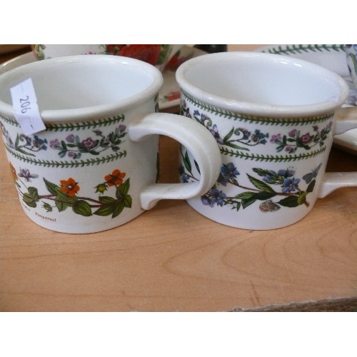 244 - A SELECTION OF PORTMEIRION BOTANICAL GARDEN CHINA