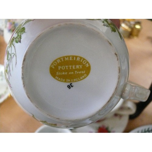 244 - A SELECTION OF PORTMEIRION BOTANICAL GARDEN CHINA