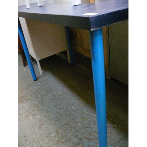 453 - IKEA DESK IN BLUE