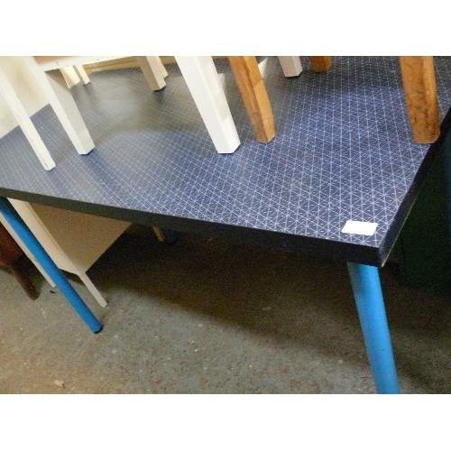 453 - IKEA DESK IN BLUE