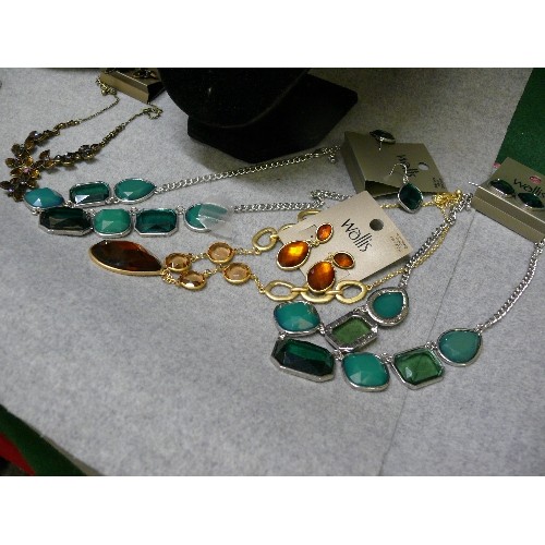 56 - 8 BRAND NEW SETS OF COSTUME JEWELLERY BY WALLIS