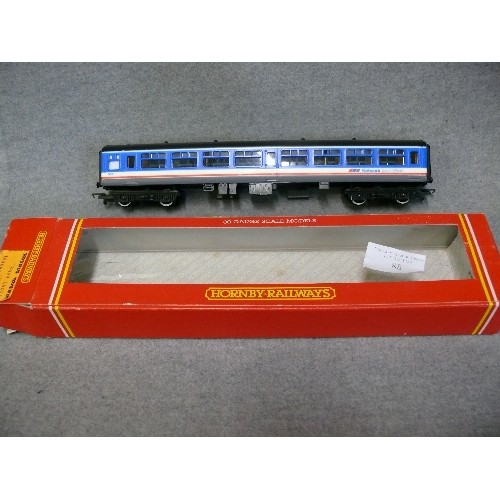 88 - HORNBY 'OO' TRAIN ENGINE MODEL 31196 PLUS A BOXED CARRIAGE