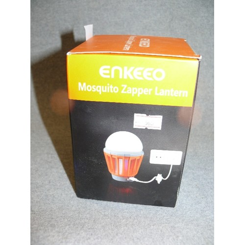 117 - AN ENKEEO MOSQUITO ZAPPER LANTERN NEW AND BOXED