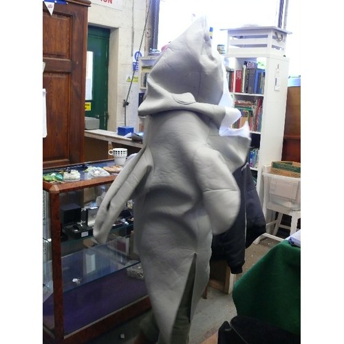 303 - ADULT SHARK COSTUME AND CATERPILLAR COSTUME