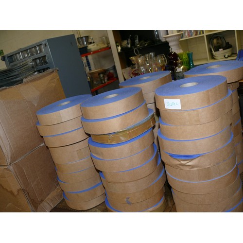 349C - 30 X ROLLS OF BLUE BIAS BINDING TAPE