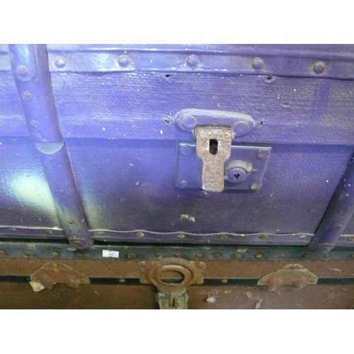 391 - 2 X STEAMER TRUNKS