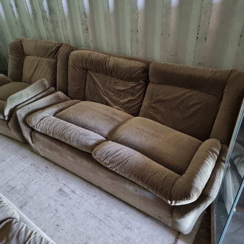 455 - RETRO SOFA SUITE 2 + 2 + 1 + 1 SEATER SET