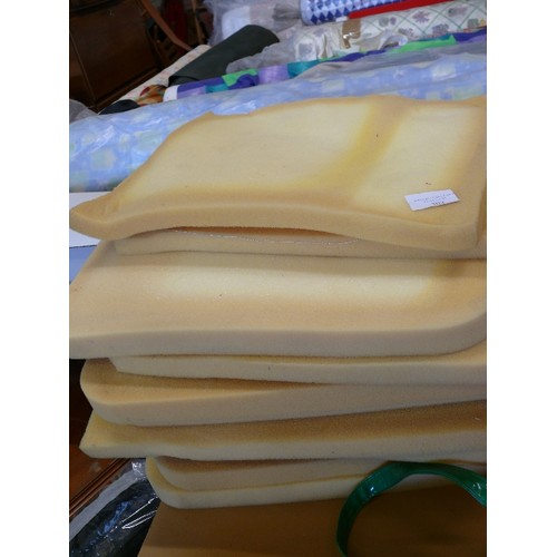 202 - A QUANTITY OF FOAM SEAT PADS