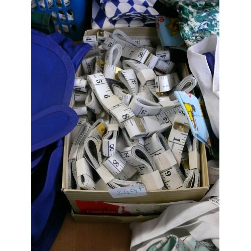 349F - LARGE QUANTITY OF WHITE TAPE MEASURES