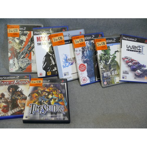 68 - A SELECTION OF PLAYSTATION 1 & 2 GAMES TO INCLUDE TOMBRAIDER, RAYMAN, METAL GEAR SOLID, FINAL FANTAS... 