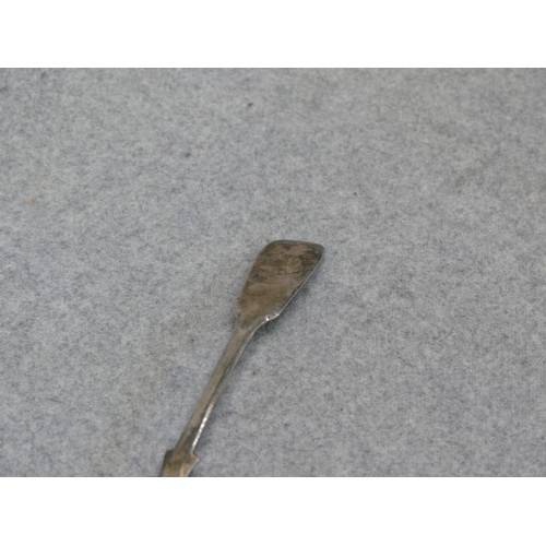 14 - A SOLID SILVER SPOON EXETER 1865 WITH VICTORIA YOUNG HEAD  MADE BY Josiah Williams & Co (James & Jos... 