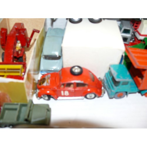 201 - A BOX OF COLLECTORS VEHICLES TO INCLUDE MATCHBOX, LONESTAR, DINKY ETC