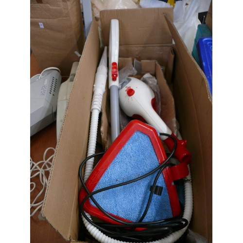 225 - A DIRT DEVIL MULTI FUNCTION STEAM MOP WITH ORIGINAL BOX