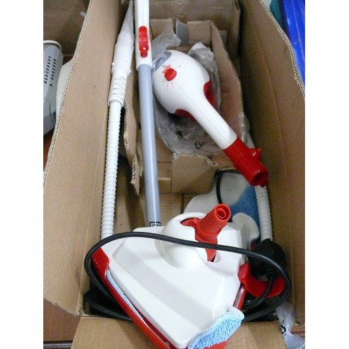 225 - A DIRT DEVIL MULTI FUNCTION STEAM MOP WITH ORIGINAL BOX