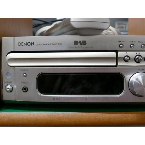 233 - DENON CD RECEIVER RCD-M35DAB STEREO