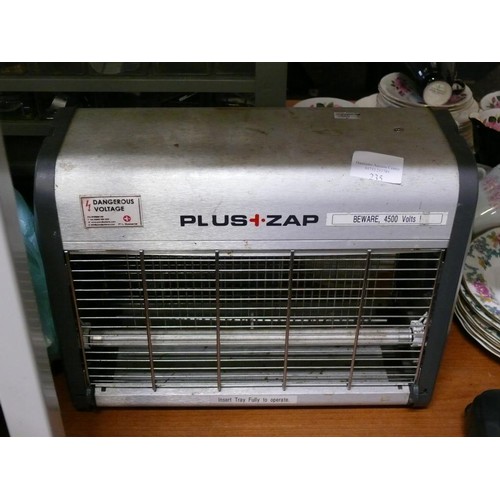 235 - A VINTAGE PLUS ZAP HEATER