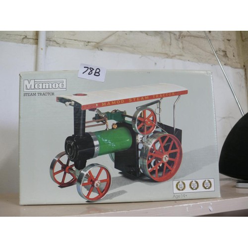 78B - A MAMOD STEAM TRACTOR AS NEW IN BOX, NEVER BEEN RUN