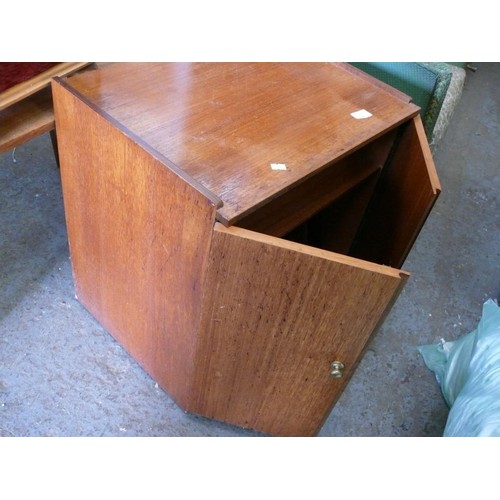 368 - A VINTAGE WOODEN CABINET