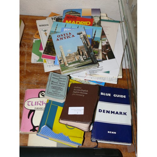 394 - MIXED LANGUAGE BOOKS AND TRAVEL BOOKS