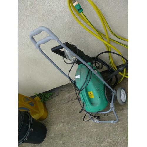 329 - PRESSURE WASHER AND TROLLEY