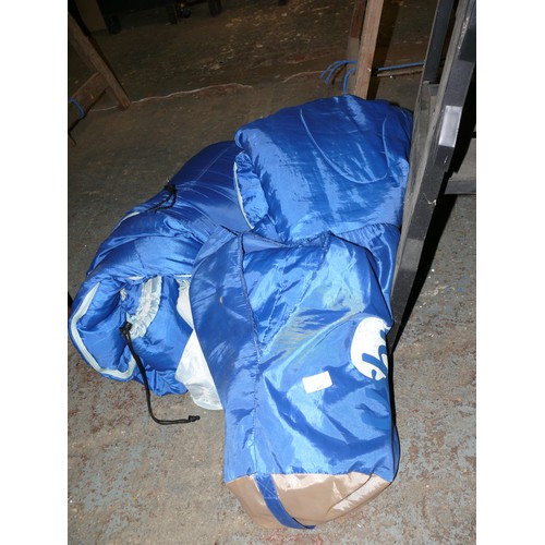 445 - 2 BLUE SLEEPING BAGS