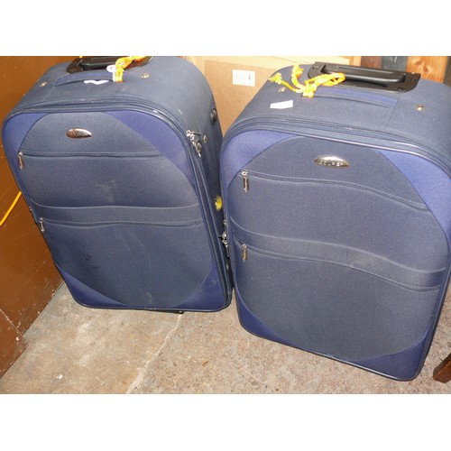 340 - 3 GOOD QUALITY TROLLEY SUITCASES