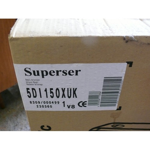 345 - A NEW SUPERSER HEATER IN BOX