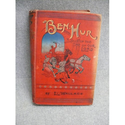 70 - A VINTAGE COPY OF 'BEN HUR-A TALE OF THE TIME OF OUR LORD', BY L. WALLACE