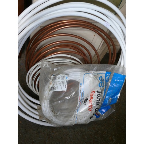 342 - RETIRED PLUMBERS OLD STOCK OF JOHN GUEST 22MM BARRIER PIPE FOR GENERAL PLUMBING, FULL ROLL OF JOHN G... 